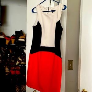 Great color block dress